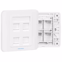 Vention IFCW0, Blanc, ABS, Universel, 86 mm, 86 mm, 8 mm