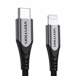 Vention TACHF câble de téléphone portable Gris 1 m USB C Lightning - Vue supplémentaire 5
