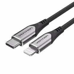 Vention TACHF câble de téléphone portable Gris 1 m USB C Lightning - Vue supplémentaire 6