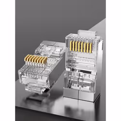 Vention IDCR0-100 connecteur de fils RJ-45 Argent, Transparent - Vue supplémentaire 2