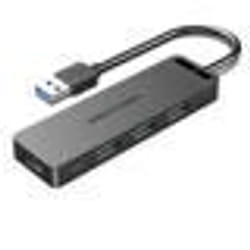 Vention CHLBD hub & concentrateur USB 3.2 Gen 1 (3.1 Gen 1) Type-A 5000 Mbit/s Noir