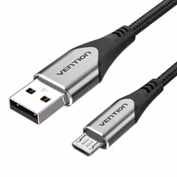 Vention COAHF, 1 m, USB A, Micro-USB B, USB 2.0, 480 Mbit/s, Noir