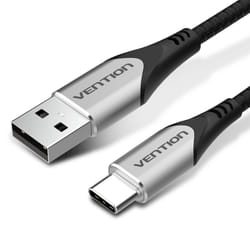 Vention CODHD câble USB 0,5 m USB 2.0 USB A USB C Aluminium, Noir