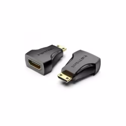 Vention AISB0, Mini HDMI, HDMI, Noir