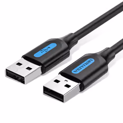 Vention COJBD, 0,5 m, USB A, USB A, USB 2.0, 480 Mbit/s, Noir