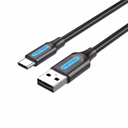 Vention COKBG, 1,5 m, USB A, USB C, USB 2.0, 480 Mbit/s, Noir