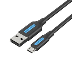 Vention COLBD câble USB 0,5 m USB 2.0 USB A Micro-USB B Noir