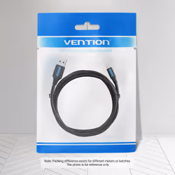 Vention COLBI câble USB 3 m USB 2.0 USB A Micro-USB B Noir, Argent