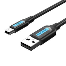 Vention COMBD câble USB 0,5 m USB 2.0 USB A Mini-USB B Noir