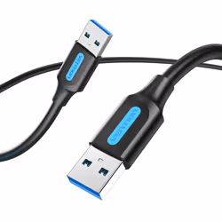 Vention CONBI Câble USB USB-A USB 3.2 Gen 1 3 m Noir - Vue supplémentaire 2
