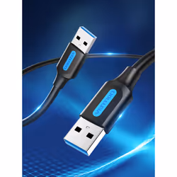 Vention CONBI Câble USB USB-A USB 3.2 Gen 1 3 m Noir - Vue supplémentaire 3