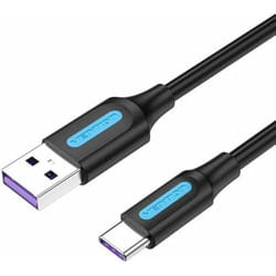 VENTION Câble USB A vers USB-C CORBH Noir 2 m