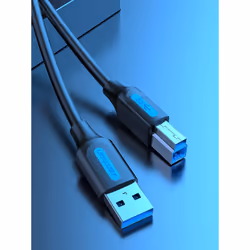 Vention COOBI câble USB 3 m USB 3.2 Gen 1 (3.1 Gen 1) USB A USB B Noir