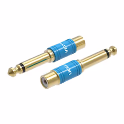 Vention VDD-C03, 6.5mm, RCA, Bleu