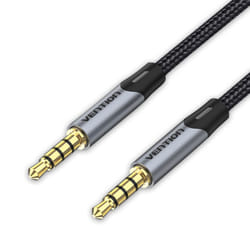 Vention BAQHG câble audio 1,5 m 3.5mm TRRS Gris