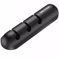 Vention KBTB0, Support de câbles, Universel, Silicone, Noir