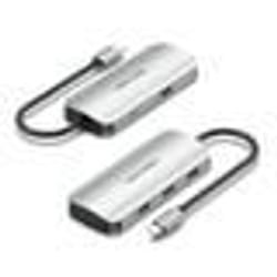 Vention TNAHB hub & concentrateur USB Type-C 5000 Mbit/s Gris