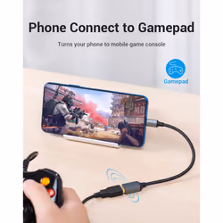 Vention CCWHB câble USB 0,15 m USB 2.0 USB C USB A Gris