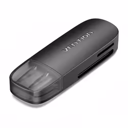 Vention CLFB0 lecteur de carte mémoire USB 3.2 Gen 1 (3.1 Gen 1) Noir - Vue supplémentaire 2