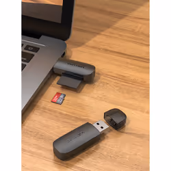 Vention CLFB0 lecteur de carte mémoire USB 3.2 Gen 1 (3.1 Gen 1) Noir - Vue supplémentaire 3