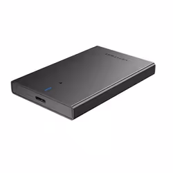 Vention KPAB0, Boîtier HDD, 2.5", Série ATA III, 5 Gbit/s, Connectivité USB, Noir