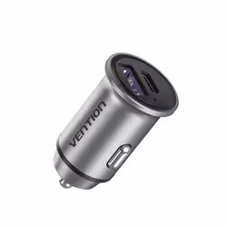 Vention FFFH0 chargeur d'appareils mobiles Universel Gris Allume-cigare Charge rapide Auto - Vue supplémentaire 5