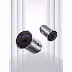 Vention FFFH0 chargeur d'appareils mobiles Universel Gris Allume-cigare Charge rapide Auto - Vue supplémentaire 6
