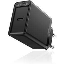 Vention FADB0-EU chargeur d'appareils mobiles Universel Noir Secteur Charge rapide Intérieure
