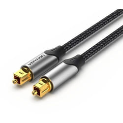 Vention BAVHG câble audio 1,5 m TOSLINK Aluminium, Gris