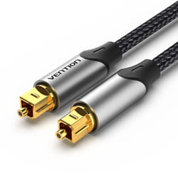 Vention BAVHI câble audio 3 m TOSLINK Aluminium, Gris
