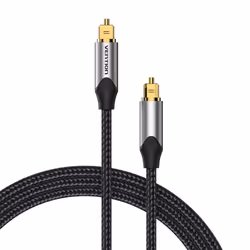 Vention BAVHI câble audio 3 m TOSLINK Aluminium, Gris