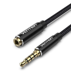 Vention BHCBG câble audio 1,5 m 3.5mm TRRS Noir