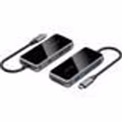 Vention TFMHB, Avec fil, USB 3.2 Gen 1 (3.1 Gen 1) Type-C, 100 W, Noir, Argent, MicroSD (TransFlash), MicroSDHC, MicroSDXC, S ...