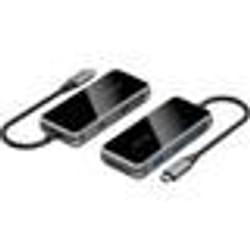 Vention TFMHB station d'accueil Avec fil USB 3.2 Gen 1 (3.1 Gen 1) Type-C Noir, Argent