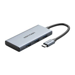 Vention TOOHB station d'accueil Avec fil USB 3.2 Gen 1 (3.1 Gen 1) Type-C Gris