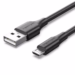 Vention CTIBF, 1 m, USB A, Micro-USB B, USB 2.0, 480 Mbit/s, Noir