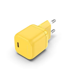 Vention FAKY0-EU chargeur d'appareils mobiles Ordinateur portable, Smartphone, Tablette Jaune Secteur Charge rapide Intérieure