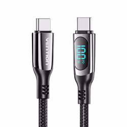 Vention TAYBAV câble USB 1,2 m USB 2.0 USB C Noir