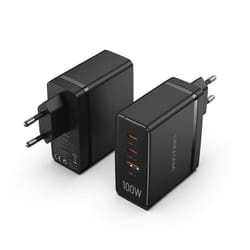 Vention FEGB0-EU chargeur d'appareils mobiles Universel Noir Secteur Charge rapide