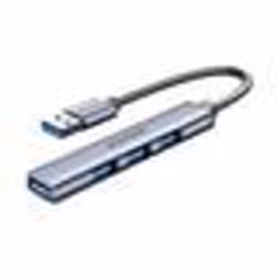 Vention CKOHB, USB 3.2 Gen 1 (3.1 Gen 1) Type-A, USB 2.0, USB 3.2 Gen 1 (3.1 Gen 1) Type-A, 5000 Mbit/s, Gris, Aluminium, Pol ...