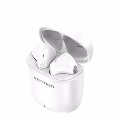Vention NBGW0, True Wireless Stereo (TWS), Appels/Musique, 20 - 20000 Hz, Casque, Blanc