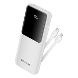 Vention FHOW0 banque d'alimentation électrique 10000 mAh Blanc