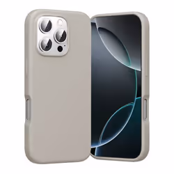 Vention Liquid Silicone Case pour iPhone 16 Pro Max avec MagSafe Gravel Gray