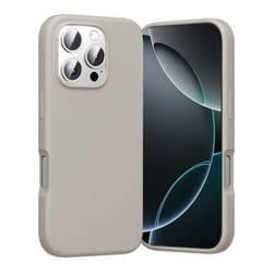 Vention Liquid Silicone Case pour iPhone 16 Pro Max avec MagSafe Gravel Gray