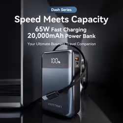 Vention FHYB0 banque d'alimentation électrique 20000 mAh Noir - Vue supplémentaire 2