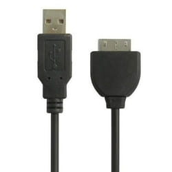 Câble USB - PSP - GO - Noir - Connectivité USB - Accessoire de chargement et transfert de données