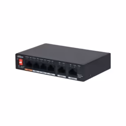 Dahua Technology PFS3006-4GT-60-V2, Gigabit Ethernet (10/100/1000), Connexion Ethernet, supportant l'alimentation via ce port ...