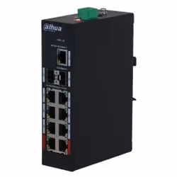 Dahua Technology PFS3211-8GT-120-V2, Non-géré, Gigabit Ethernet (10/100/1000), Gigabit Ethernet, Connexion Ethernet, supporta ...
