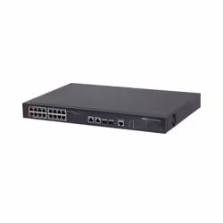 Dahua Technology PoE PFS4218-16ET-240 Non-géré Gigabit Ethernet (10/100/1000) Connexion Ethernet, supportant l'alimentation via ce port (PoE)