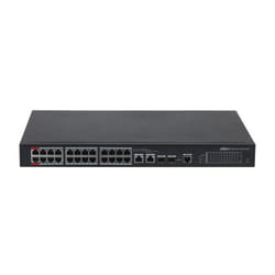 Dahua Technology PoE DH-PFS4226-24ET-360-V3 commutateur réseau Géré L2 Gigabit Ethernet (10/100/1000) Connexion Ethernet, supportant l'alimentation via ce port (PoE) Noir
